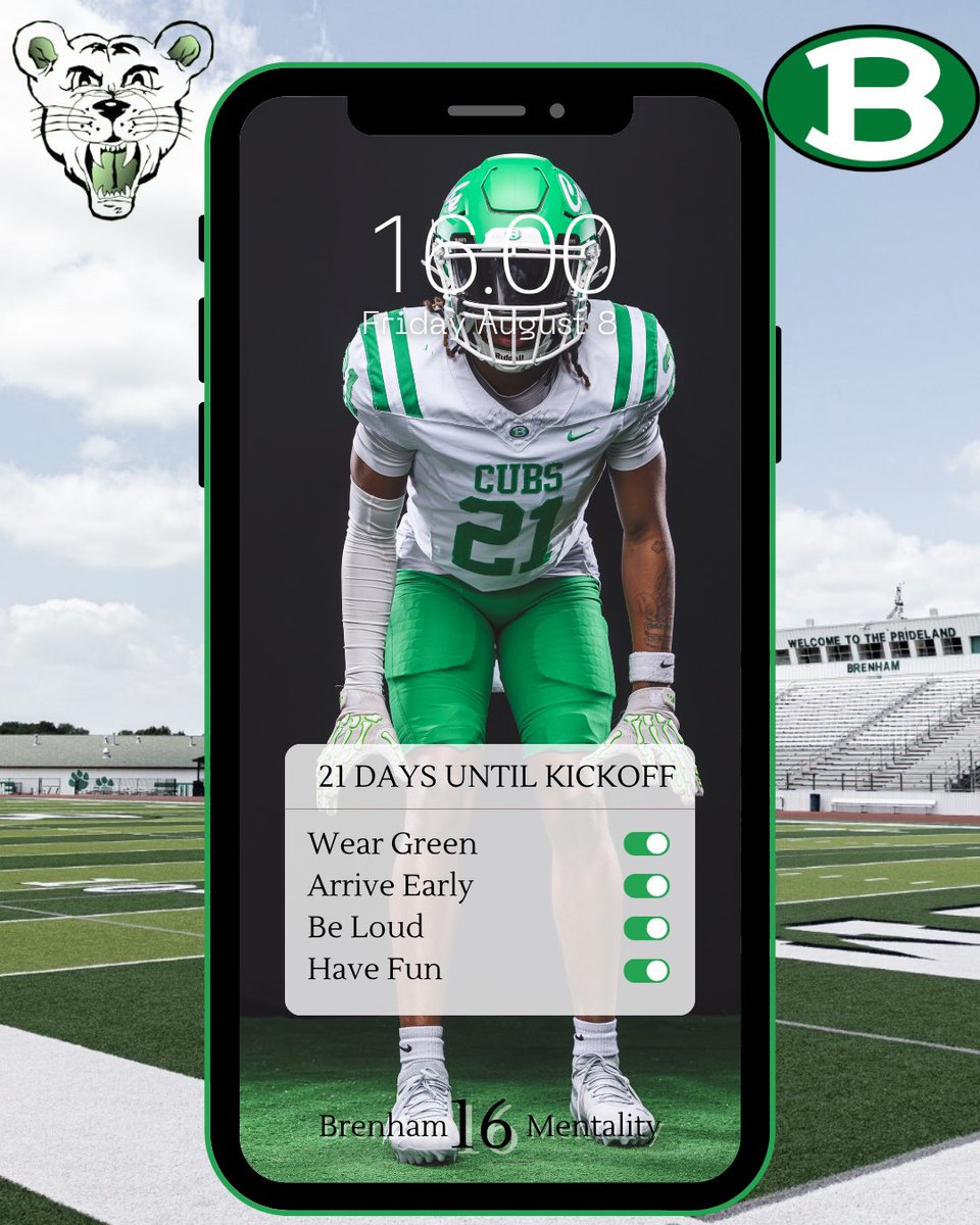 Brenham Cub Football (@brenhamfootball) on Twitter photo  Brenham Cub Football (@brenhamfootball) on Twitter photo