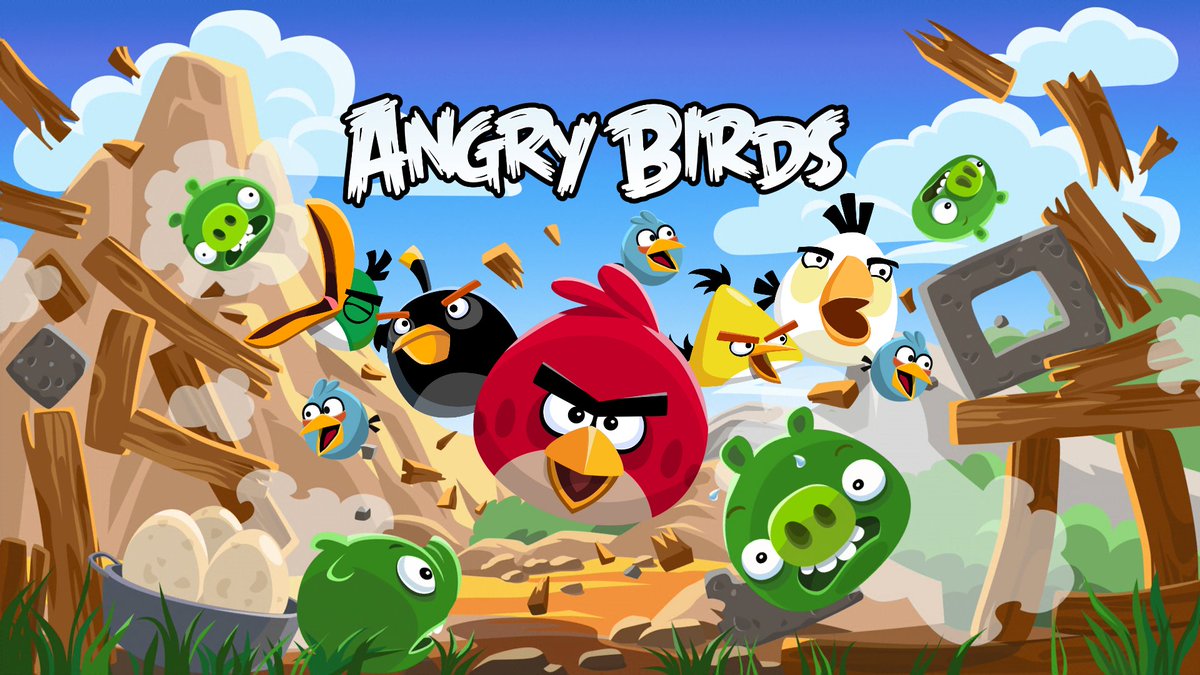 Angry Birds Key Art #AngryBirds #AngryBirdsRefixed #Edit