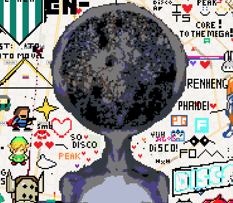 cheesticks1's tweet photo. #wplace #DiscoElysium 
ITS DONE https://t.co/gvii1RKe7i