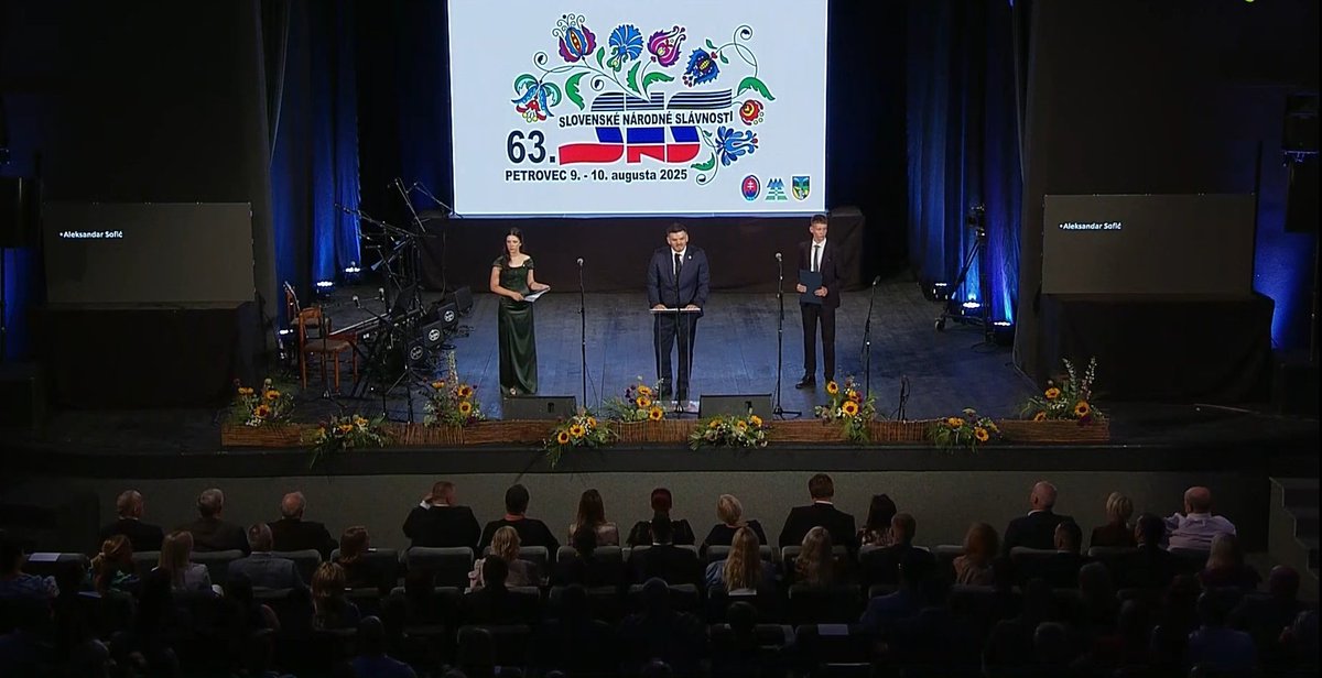 PSRRMSLS's tweet image. Секретар Софић на отварању Словачких народних свечаности
Покрајински секретар Александар Софић присуствовао је данас свечаном отварању 63. Словачких народних свечаности у Бачком Петровцу које се одржавају под слоганом „У част племенитим делима и годинама“.
sk.in.rs/6bT