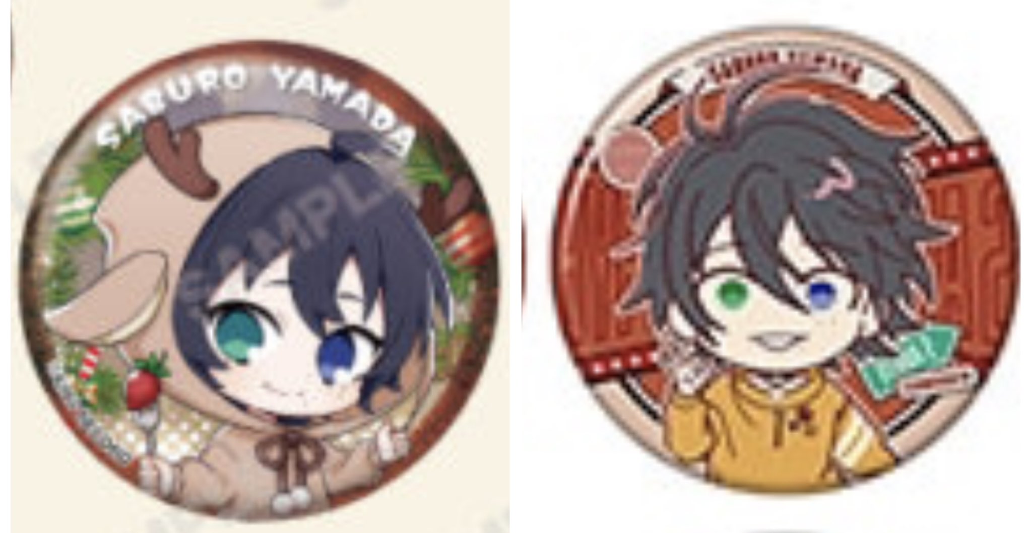 ヒプノシスマイク ヒプマイ flava2 缶バッジ 山田二郎