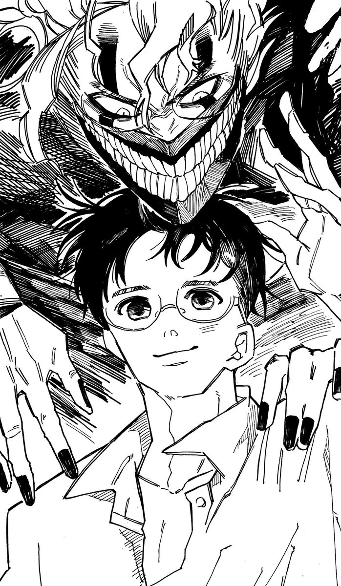 #Dandadan #ダンダダン 
ダンダダンダイズカン記念発売おめでとうございます…！
苦労してきた先生だからこそダンダダンが描(えが)けたんだな、と所々で感じることが出来た凄く感動した一冊でした
沢山描き下ろして下さり感謝です
努力家で人の道が通っている優しくて強いオカルンがずっと大好きです