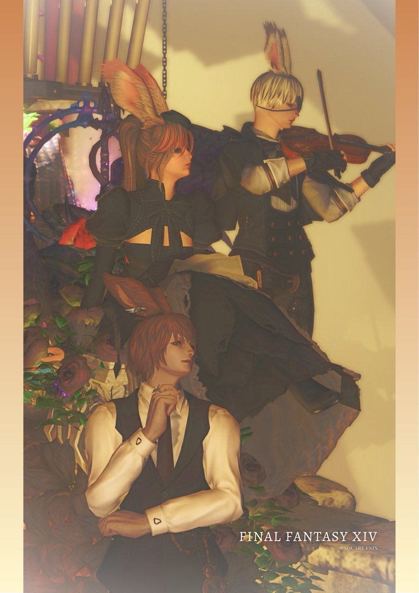 おはウサございます🐰
#VanillanHouse　
【七つの大罪　傲慢・嫉妬・憤怒の部屋】　
#おはウサ