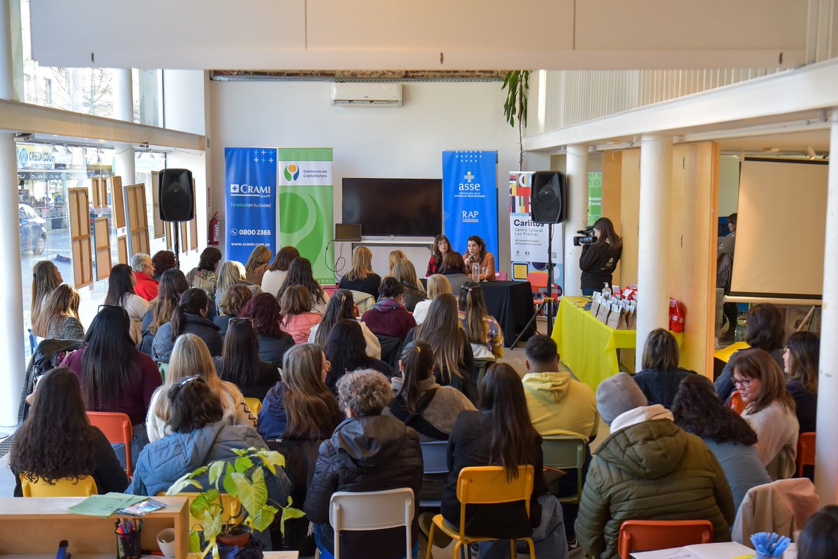 🤱 En el Marco de la Semana Mundial de la Lactancia Materna, el Gobierno de Canelones realiza el conversatorio: "Prioricemos la lactancia materna, construyendo sistemas de apoyo sostenibles."