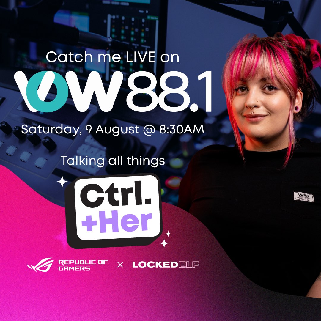 LockedElf69 (@lockedelf69) on Twitter photo We’re talking all things Ctrl+Her tomorrow morning on <a href="/vow_881/">Voice of Wits 88.1 📻</a> 🙌 Make sure to tune in! vowfm.co.za We’re talking all things Ctrl+Her tomorrow morning on <a href="/vow_881/">Voice of Wits 88.1 📻</a> 🙌 Make sure to tune in! vowfm.co.za