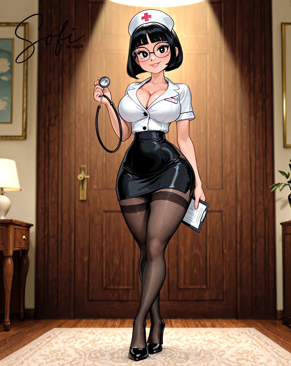 🩺✨ Meet Sofi, the nurse who’s here to care for your wildest fantasies—with style and just the right amount of mystery. 

Ready for your check-up? 😉💉 

#WooSX #OpenMinded #SexyNurse #ExploreTogether