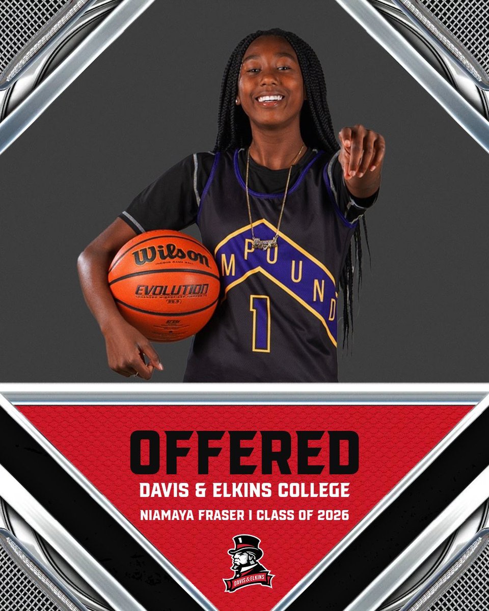 Blessed to Receive my first offer from Davis&amp;Elkins College ❤️ #agtg