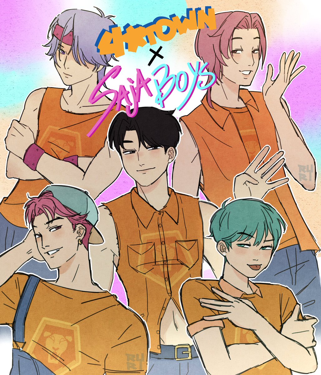 SAJA BOYS X 4TOWN

#kpopdemonhunters #kpopdemonhuntersfanart #sajaboys #4town #sajaboysfanart