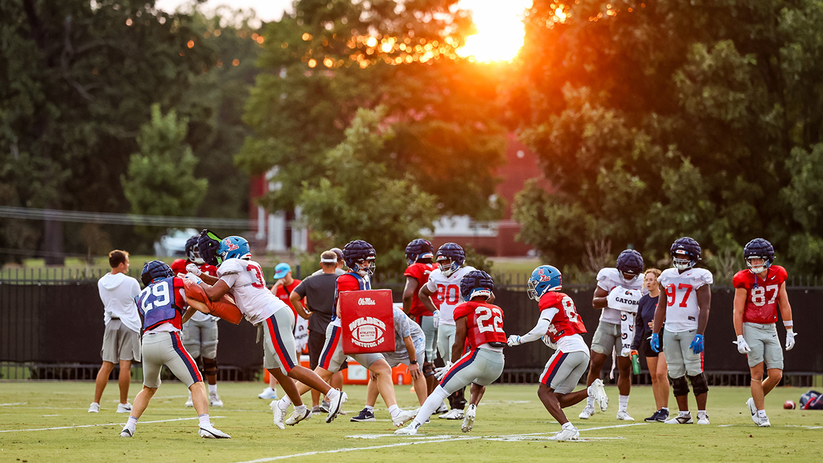 Jake Thompson (@jakethompsonon3) on Twitter photo Friday marked the midway point of Fall camp for Ole Miss. With two more weeks of preseason camp here is a bit of a refresher where things stand on both sides of the ball.
Camp Reset: on3.com/teams/ole-miss… Friday marked the midway point of Fall camp for Ole Miss. With two more weeks of preseason camp here is a bit of a refresher where things stand on both sides of the ball.
Camp Reset: on3.com/teams/ole-miss…