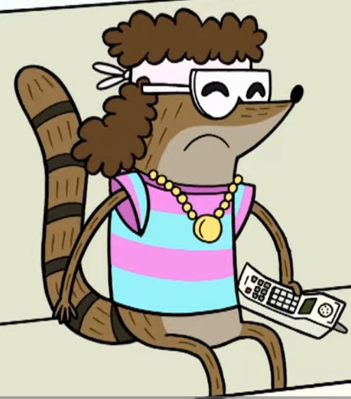 Frisk wearing the manly bandana, cloudy glasses, and heart locket