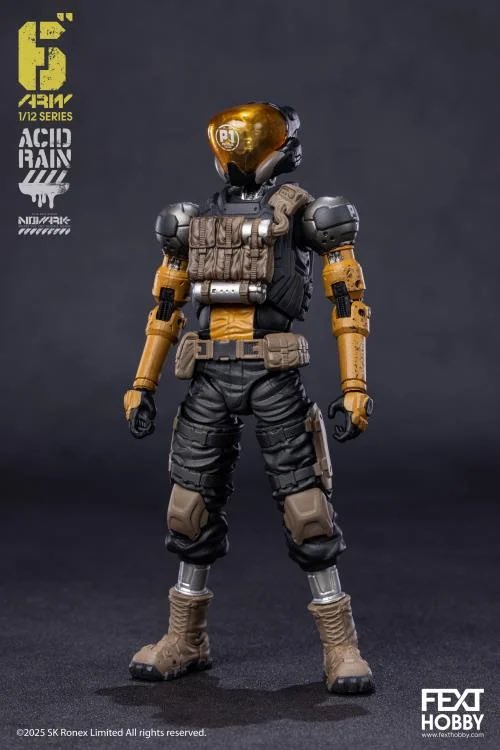 😲 Cool, the 1/12 scale ‘Acid Rain’ by ‘Fext Hobby’ figures are now available for pre-order on BBTS, nice to see the final paint deco 👍🏻 

A fourth figure is available as part of an all-in pre-order.

Price tag $34.95 each
Expected release Q4,2025