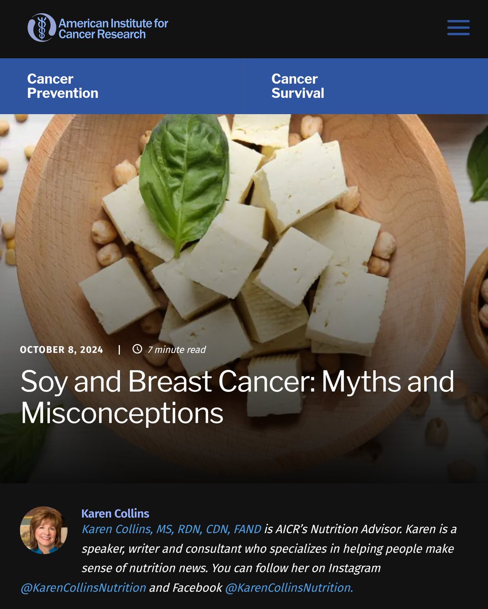 Soia was linked to breast cancer
In some early studies in mice, soy isoflavones promoted the growth of estrogen receptor-positive (ER+) breast cancer cells
Cunclusion by Google : soia is safe
No it is not whatever the soia lobby claims