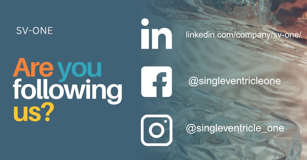 In case you missed it, FON &amp; NPC-QIC are now the Single Ventricle Outcomes NEtwork (SV-ONE)! Catch up with us on LinkedIn (linkedin.com/company/sv-one/), Facebook (facebook.com/singleventricl… ), or Instagram (instagram.com/singleventricl…) for the latest updates!
