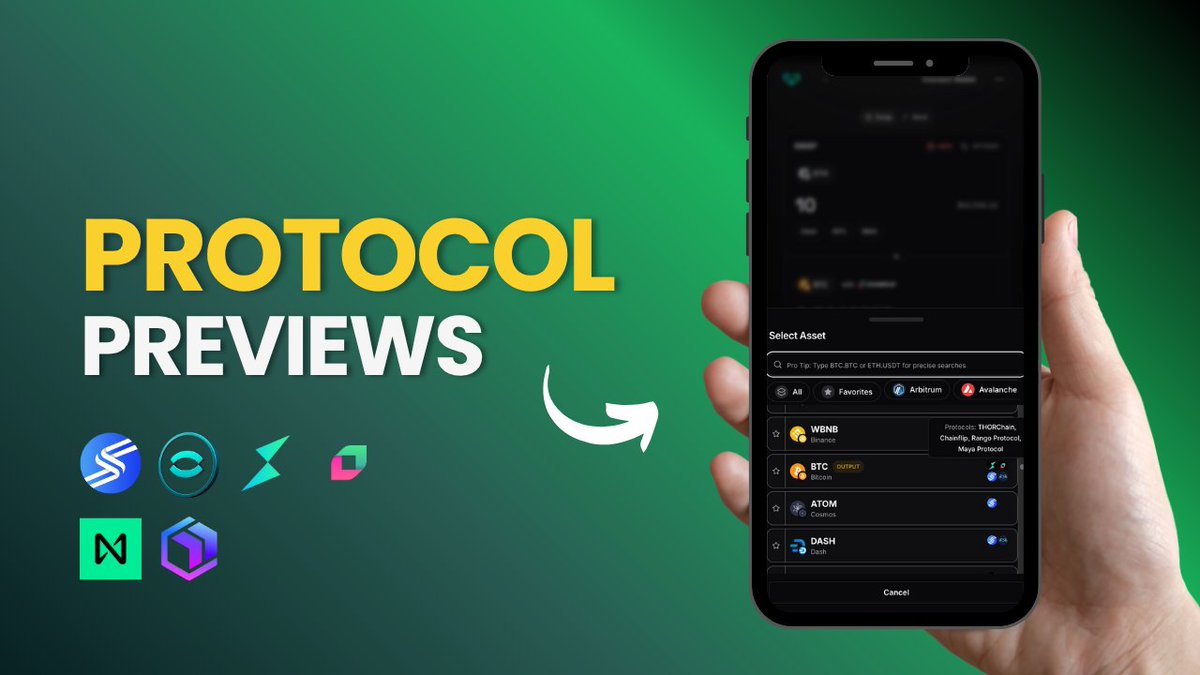 Ever find it annoying to figure out which assets are supported on which protocols?

Want to trade THORChain to THORChain? How about ChainFlip to ChainFlip?

Our new Protocol Previews feature is LIVE

Save time and headaches while finding your best swap 👉🏽 leodex.io