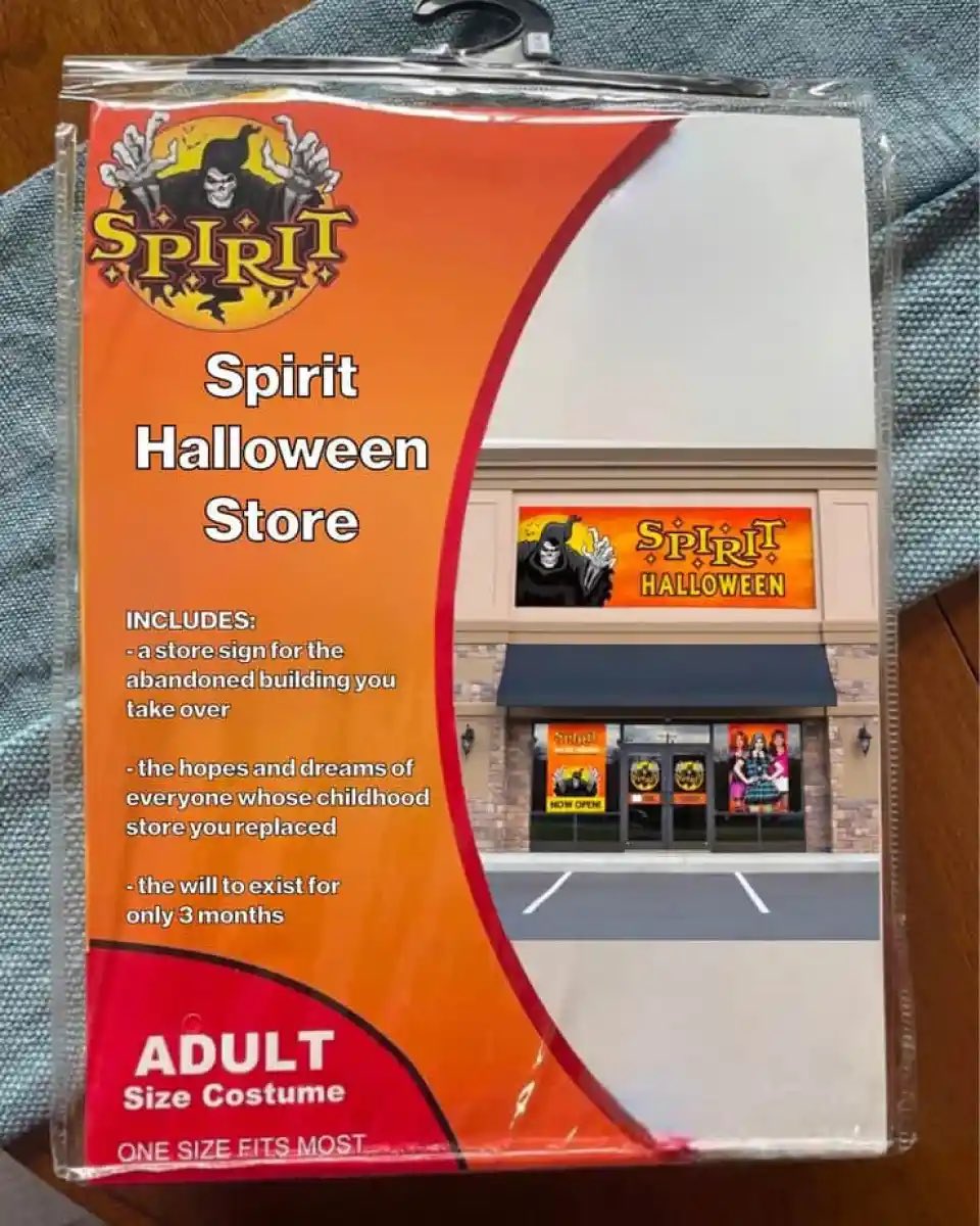 just saw a spirit halloween store being set up. spooky season is almost upon us