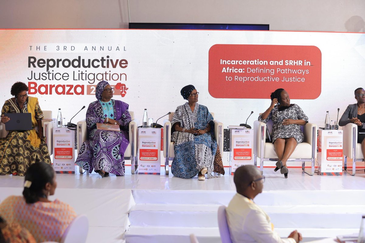 masikarinah's tweet image. At the 3rd Annual Reproductive Justice #LitigationBaraza2025 organisedby @afyanahakiug, @reachahand and @UNAIDS,  we explored how incarceration impacts SRHR in Africa and the urgent need for inclusive justice pathways.
#ReproductiveJustice