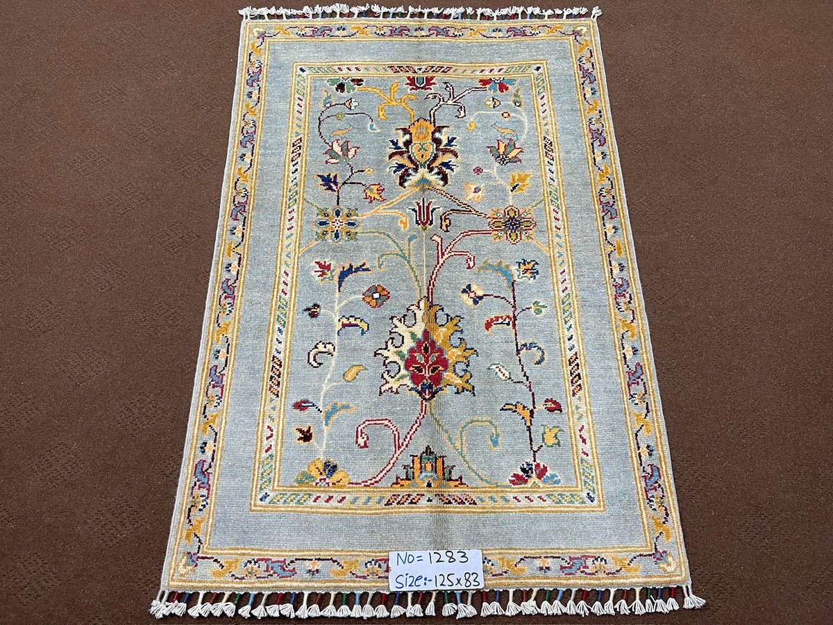 ServisCheetah's tweet image. On sale for not 215$ shipped. 

Got a batch of Afghan Rugs from my Rug maker. This batch is going to be priced very close to Cost.

Sale continues.
Hand knotted Afghan Rugs.
Fine wool on cotton.
Size: 5x3 approximate.
On sale Price for:  215$ shipped.
Unbeatable Price.