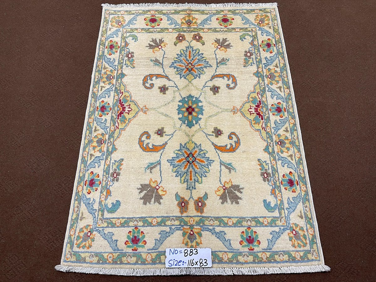 ServisCheetah's tweet image. On sale for not 215$ shipped. 

Got a batch of Afghan Rugs from my Rug maker. This batch is going to be priced very close to Cost.

Sale continues.
Hand knotted Afghan Rugs.
Fine wool on cotton.
Size: 5x3 approximate.
On sale Price for:  215$ shipped.
Unbeatable Price.