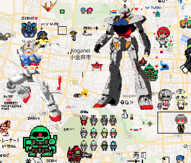 Turn A Gundam spotted.