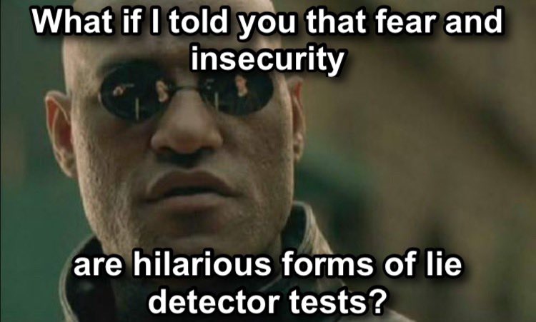 Aaron Propp (@aaronpropp1) on Twitter photo Fear and insecurity reveal the falsehood and expose the truth. Fear and insecurity reveal the falsehood and expose the truth.