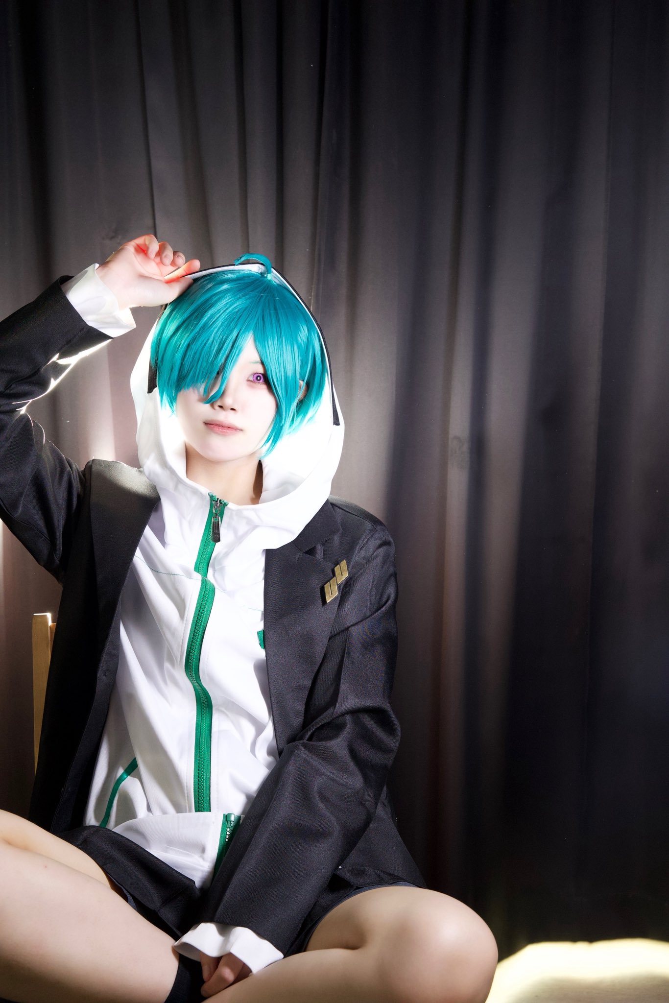 コスプレ にじさんじ 七次元生徒会 緑仙 バーチャルYouTuber