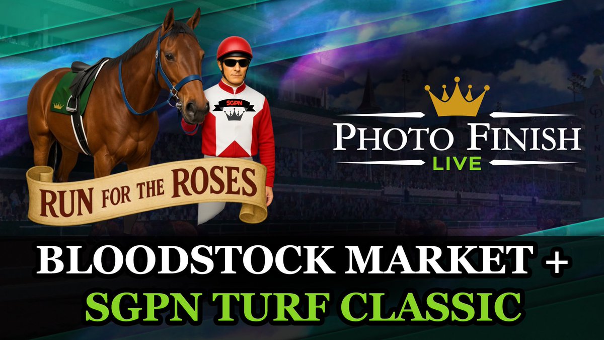 Ryan Kramer (@kramercentric) on Twitter photo LIVE @ 5pm PT / 8pm ET on Run For The Roses w/ <a href="/scott_bowser/">íl cavalíere 🌹🐎🌹</a>
💰 <a href="/betvibewin/">BetVibe</a> update
🌹 SZN 31 Derby Update
🧬 Bloodstock Market
🏇 <a href="/SGPNStables/">🌹SGPN Stables🌹</a> Turf Classic
📺youtube.com/watch?v=aSkSJt… LIVE @ 5pm PT / 8pm ET on Run For The Roses w/ <a href="/scott_bowser/">íl cavalíere 🌹🐎🌹</a>
💰 <a href="/betvibewin/">BetVibe</a> update
🌹 SZN 31 Derby Update
🧬 Bloodstock Market
🏇 <a href="/SGPNStables/">🌹SGPN Stables🌹</a> Turf Classic
📺youtube.com/watch?v=aSkSJt…