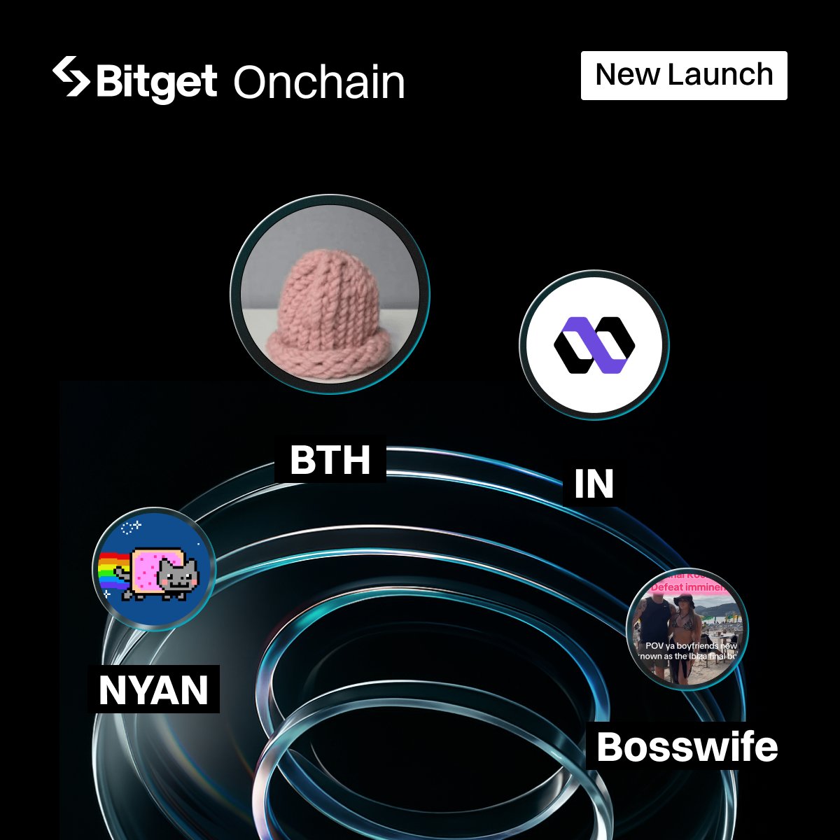 BitgetPL's tweet photo. Nowy tydzień, nowe nowości 🤣 #BitgetOnchain

🔹 $BTH
🔹 $IN
🔹 $NYAN
🔹 #Bosswife

Znajdź kolejną perełkę na 100x:
🚀 https://t.co/h7iYZy1sIw
📱 Aplikacja Bitget → Rynki → Onchain https://t.co/cP06Zf23XN