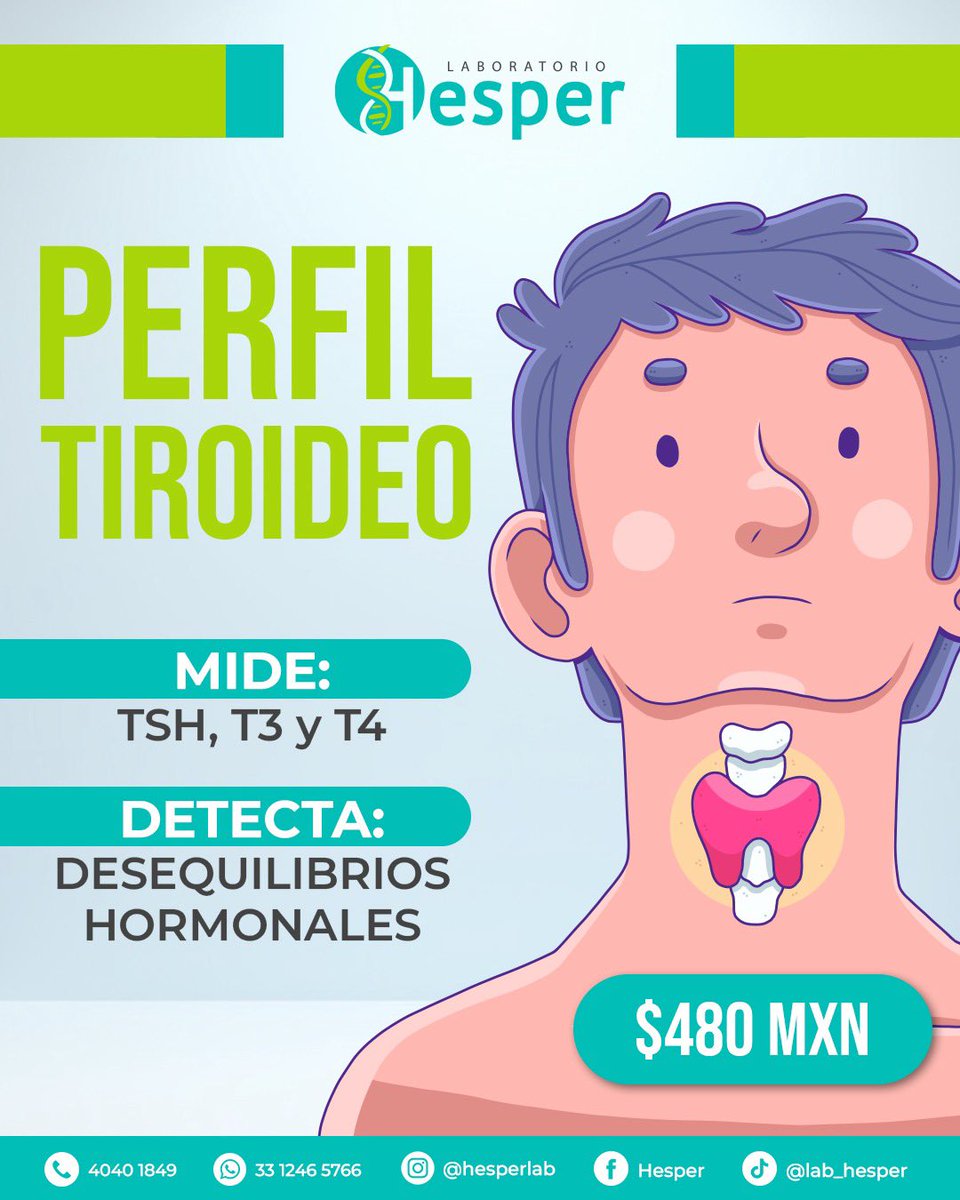 Hesperlab's tweet image. 🔬💫 ¿𝗧𝗲 𝘀𝗶𝗲𝗻𝘁𝗲𝘀 𝗰𝗮𝗻𝘀𝗮𝗱𝗮 𝘀𝗶𝗻 𝗿𝗮𝘇𝗼́𝗻? ¿𝗧𝘂 𝗽𝗲𝘀𝗼 𝗰𝗮𝗺𝗯𝗶𝗮 𝘀𝗶𝗻 𝗲𝘅𝗽𝗹𝗶𝗰𝗮𝗰𝗶𝗼́𝗻? 
Tu cuerpo podría estar pidiendo respuestas y en 𝗟𝗮𝗯𝗼𝗿𝗮𝘁𝗼𝗿𝗶𝗼 𝗛𝗲𝘀𝗽𝗲𝗿, sabemos cómo escucharlo.
