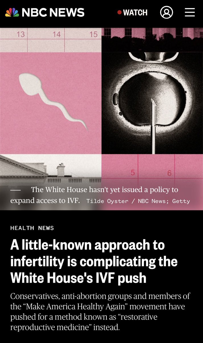 Restorative Reproductive Medicine finally getting the attention it deserves with <a href="/NBCNews/">NBC News</a> !
RRM is so cutting edge that we have a lot of work to do in educating what it actually is. The foundation of RRM consists of solid research about the fertility window, ovulation and its