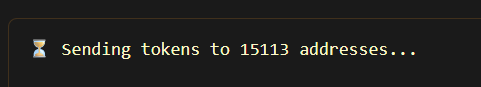pkeyquest's tweet photo. Sending 1 $PKEY to 15,113 wallets.
Cost: 0.51 $TARA 🤷♂️($0.00143)
Check your wallet — you might have mail 📬
#Taraxa #Airdrop #CryptoCommunity #Web3 #Blockchain #TARA #PKEY #CryptoAirdrop #DeFi https://t.co/NLz5U8mB9U