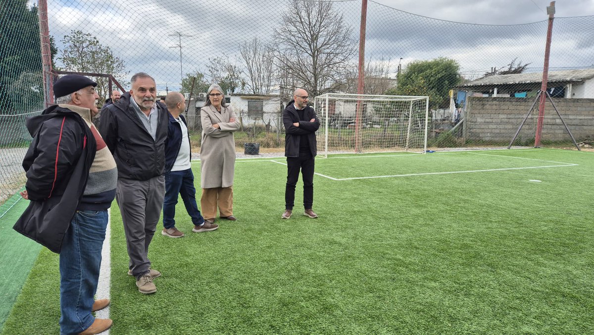 Se visitaron convenios sociales y recorrieron obras viales en ambos departamentos.