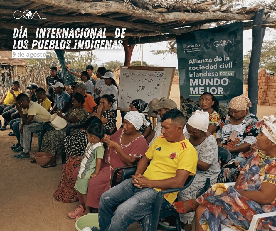 GOAL_Colombia's tweet photo. Acompañamos a las comunidades indígenas de #Latinoamérica en su camino hacia el desarrollo y resiliencia con nuestros programas de #EconomíaAzul, #EconomíaVerde #BarrioResiliente y #LiderazgoHumanitario en la búsqueda de:

🎣 Soluciones basadas en los océanos y la naturaleza
⚡️ Energías limpias 
🔍 Innovación
🚨 Resiliencia ante catástrofes
 🆘Capacidad de respuesta e incidencia 
🗣️ Gobernanza 

#GOALContigo