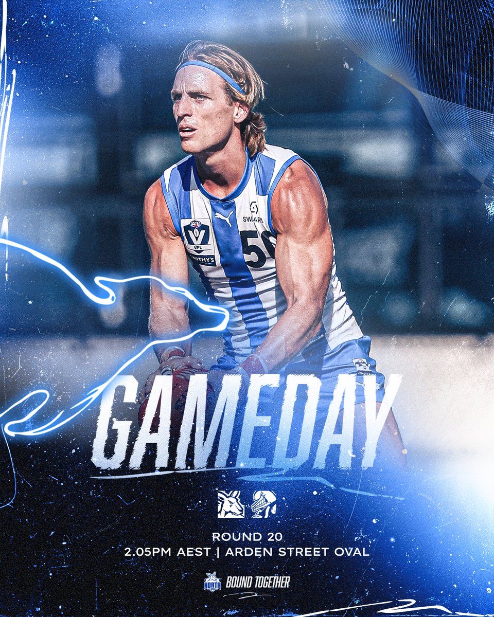 Our final home game of the season 🏡

Don’t miss a moment of the action via our match centre: nmfc.me/VFLR20Centre

#Kangas