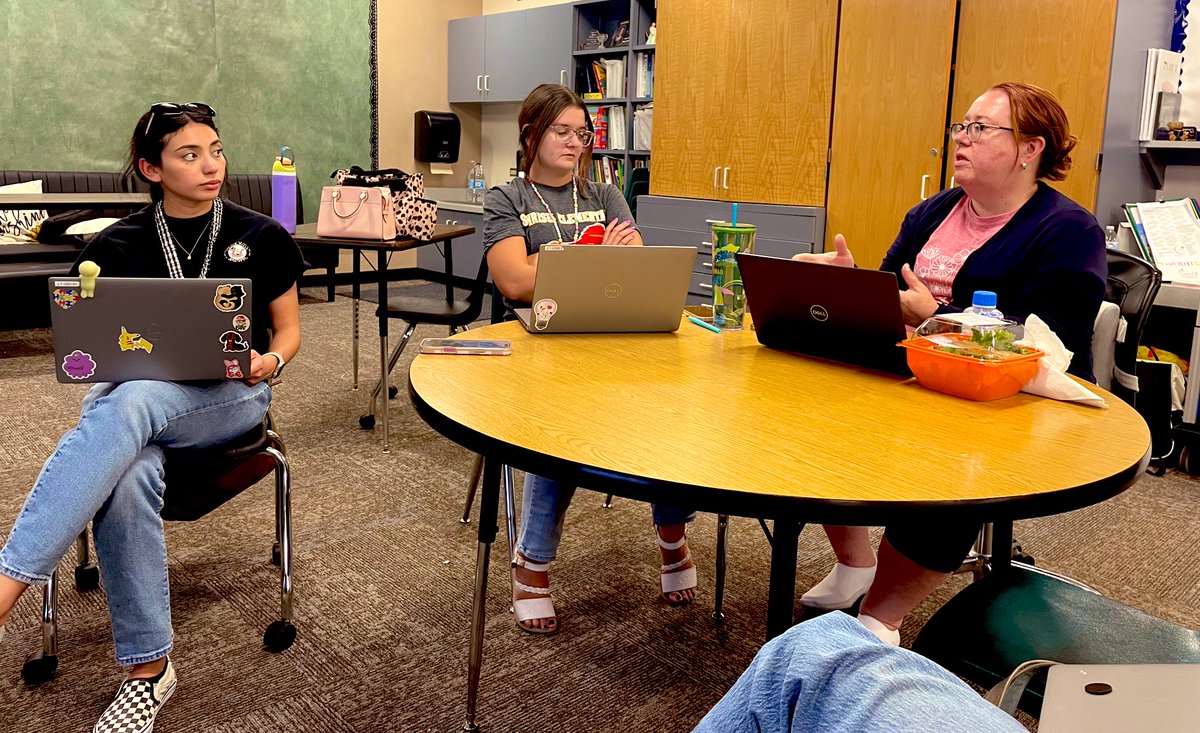 It’s a great day to collaborate! This 6th grade ELA multi-school team is collaborating on Tier 2 strategies for re engaging learners with essential standards. <a href="/dvusdplc/">DVUSD PLC</a>