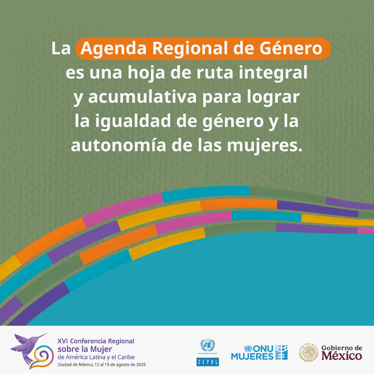 ✨¡Del 12 al 15 de agosto se realizará la XVI Conferencia Regional sobre la Mujer de América Latina y el Caribe en #México 🇲🇽! ✨

📍El encuentro intergubernamental es organizado por la #CEPAL en coordinación con <a href="/ONUMujeres/">ONU Mujeres</a> y el <a href="/GobiernoMX/">Gobierno de México</a> <a href="/mujeresgobmx/">Secretaría de las Mujeres</a>. 

🤝 En las reuniones