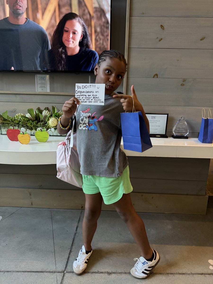 SYNCatPerimeter's tweet image. Back to school at SYNC at Perimeter! 🎒✨ We surprised our elementary-aged residents with goodie bags to celebrate their first week back. Congrats, kiddos, we’re so proud of you and excited for an amazing school year ahead! 📚💙

#SYNCatPerimeter #BackToSchool #FirstWeekDone...