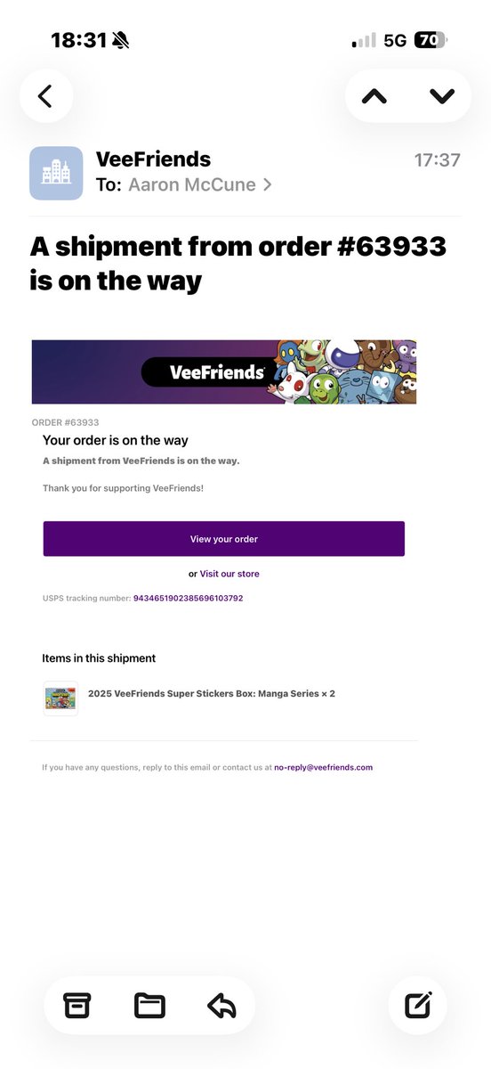 Aaron McCune (@mytechlife2016) on Twitter photo Just got the notification!!!! Let's freaking go!!!! I'm so excited
<a href="/veefriends/">VeeFriends</a> <a href="/garyvee/">Gary Vaynerchuk</a> Just got the notification!!!! Let's freaking go!!!! I'm so excited
<a href="/veefriends/">VeeFriends</a> <a href="/garyvee/">Gary Vaynerchuk</a>