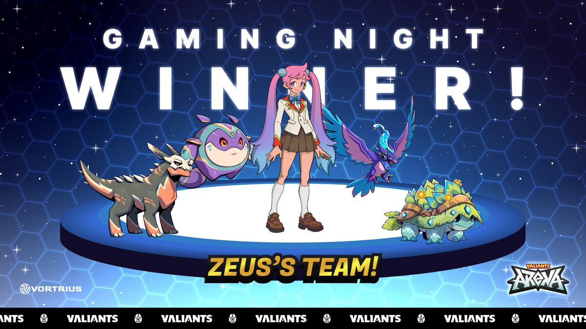 Winners – Gaming Night! 🏆

A huge thanks to all the Tamers who jumped into the Arena this week, you brought the energy, the skills, and the fun! 

This wasn’t just gaming…

It was a clash of  real Tamers ! 

Night Champion:
zeus_dyor – You ruled the battlefield!  Enjoy your 20