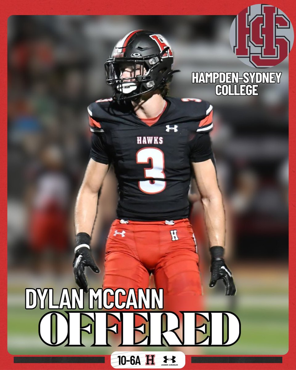 HeathHawksFb's tweet image. Congrats to @dylan_mccann03 for picking up an offer to @HSC__FOOTBALL !!

#SouthSide #RecruitTheH