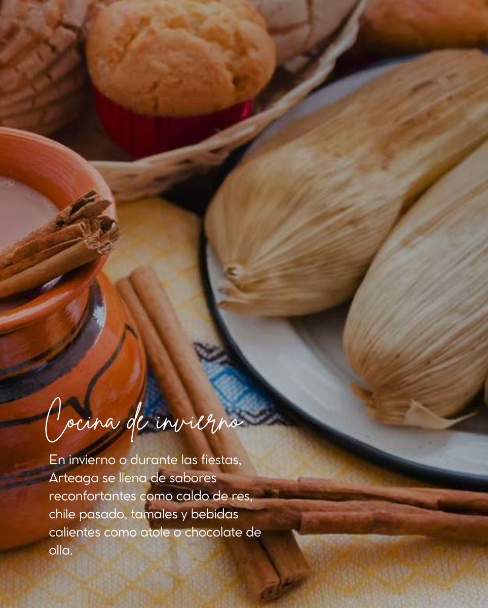 In Arteaga, Coahuila, tradition is savored in every bite. Surrounded by mountains and stunning landscapes, this Pueblo Magico offers authentic flavors perfect for sharing with family. Discover dishes that tell stories and a place where food is part of the soul. 🇲🇽
#VisitMexico