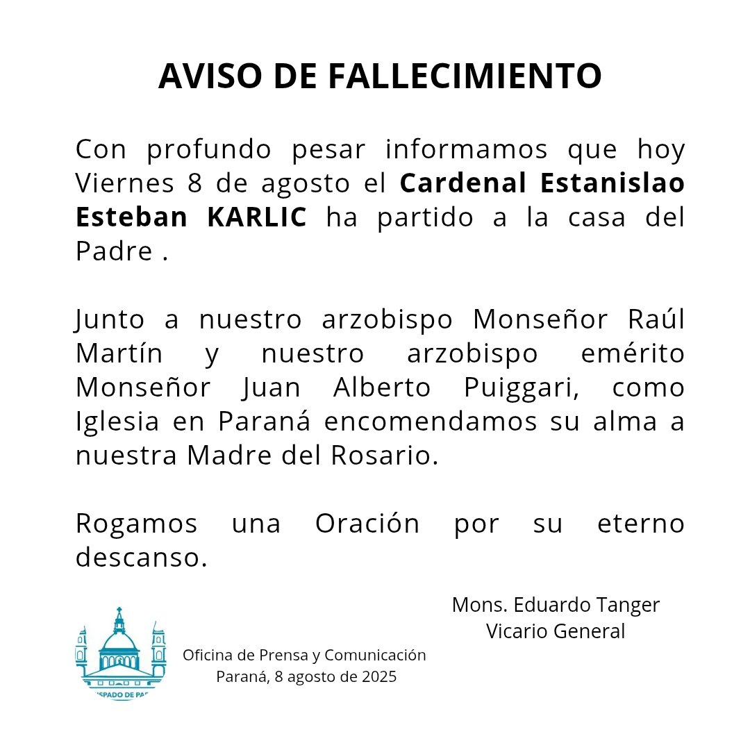 Prensa-Arzobispado (@arzparana) on Twitter photo 