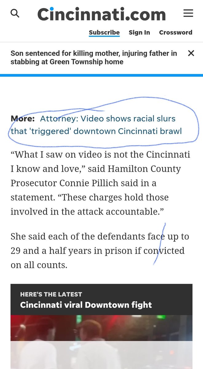 Sorry folks, but a racial slur does not justify this bullshit.  Black people are incapable of controlling their emotions is what you are saying.  

Six suspects in viral Cincinnati brawl indicted on five felonies each cincinnati.com/story/news/cri…
