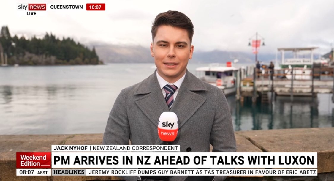 Good morning from Queenstown 👋

<a href="/SkyNewsAust/">Sky News Australia</a>