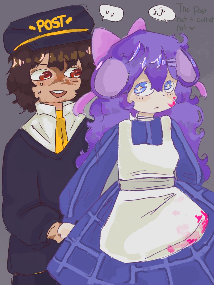 rian_exists's tweet image. I MISS THIS DUO&amp;lt;/4 LOOK AT MY LITTLE GUYSSS #ratSMP #roscumberfanart #watermunchfanart