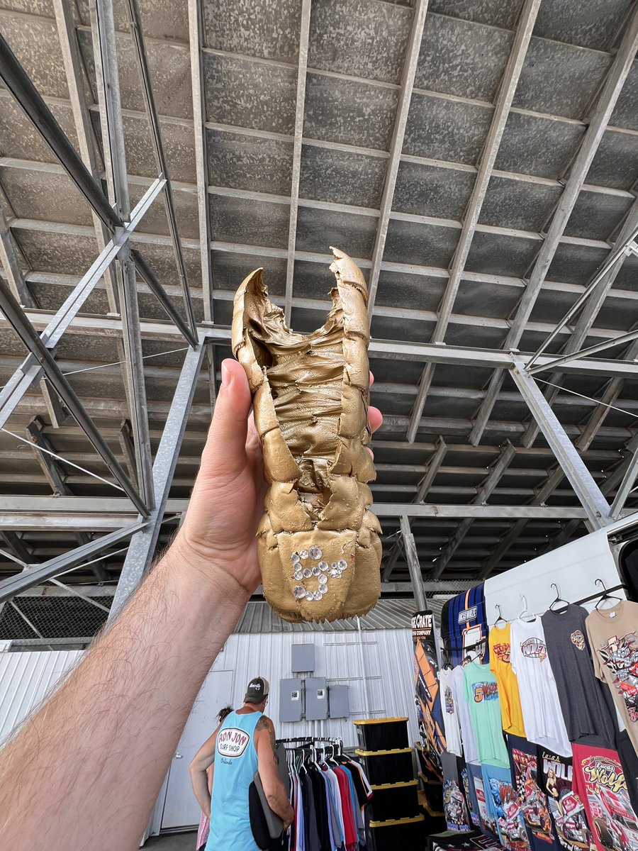 Lucas Wolfe Racing (@lucaswolfe5w) on Twitter photo I pulled a golden Canadian lobster out of the Raccoon River in Des Moines with my bare hands.
It’s real. It’s signed. It’s 1 of 1.
For sale this weekend at the #KnoxvilleNationals <a href="/knoxvilleraces/">Knoxville Raceway</a> <a href="/WorldofOutlaws/">World of Outlaws</a>
Come and get it before it’s gone. I pulled a golden Canadian lobster out of the Raccoon River in Des Moines with my bare hands.
It’s real. It’s signed. It’s 1 of 1.
For sale this weekend at the #KnoxvilleNationals <a href="/knoxvilleraces/">Knoxville Raceway</a> <a href="/WorldofOutlaws/">World of Outlaws</a>
Come and get it before it’s gone.