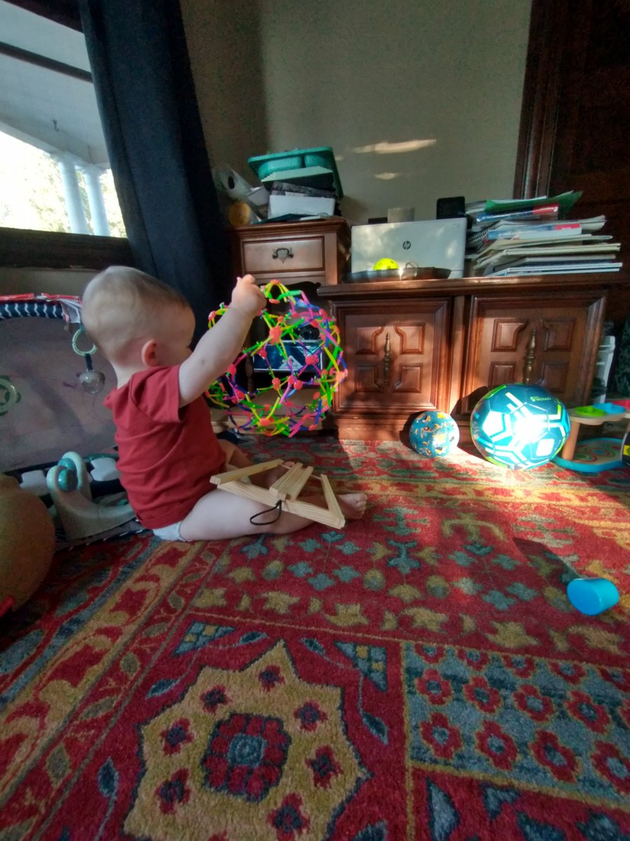 babies love hoberman spheres