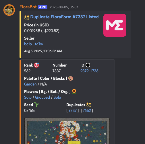 Things are about to get active.. if you are a <a href="/floraforms/">Flora Forms</a> collector or looking to become one, this is the place to congregate