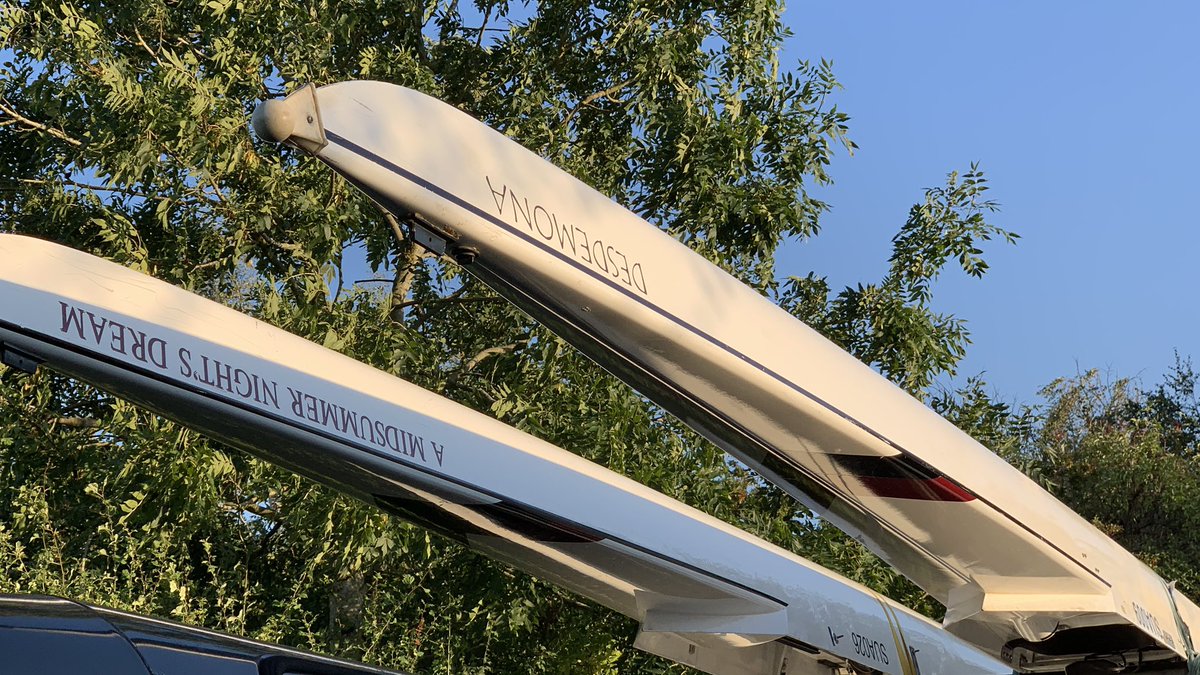 Loaded and ready to go for <a href="/StourportBC/">Stourport Boat Club</a> #regatta.  See you in the morning!
