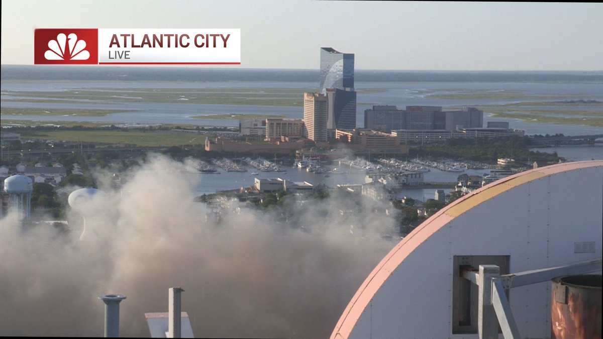BREAKING: Fire at the New Jersey Avenue School in Atlantic City. The building was slated for demolition. Working to gather more details. <a href="/NBCPhiladelphia/">NBC10 Philadelphia</a>