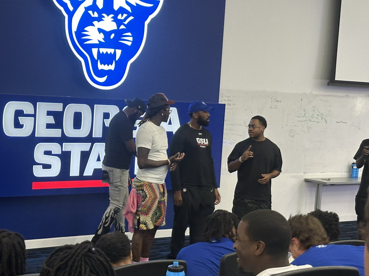 Coach Enrique Davis (@enrique__davis) on Twitter photo Life is different in Atlanta... 🌃🔜👀🫵🏾
<a href="/GeorgiaStateFB/">GSU Football</a> #NewAtlanta 🏈#BITN4Real #JoinTheMovement 📍🔝 Life is different in Atlanta... 🌃🔜👀🫵🏾
<a href="/GeorgiaStateFB/">GSU Football</a> #NewAtlanta 🏈#BITN4Real #JoinTheMovement 📍🔝